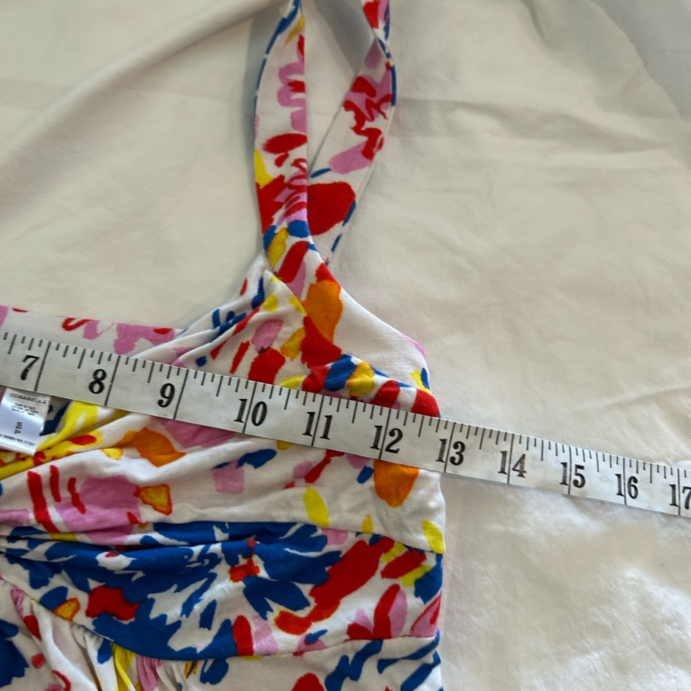 COSABELLA Floral Maxi Dress Built in Bra Lounge Sleep‎ S - Picture 8 of 11